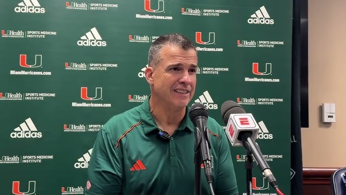 Breaking News: Mario Manuel Cristobal head xoach Miami Hurricanes just announced saf departure due to…..