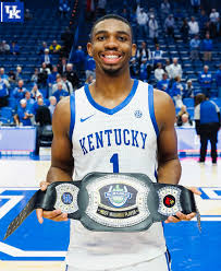 EXCLISIVELY: Congratulations Lamont Butler an American basketball player for Kentucky wildcat has been named the 2024 NBA G.O.A.T……